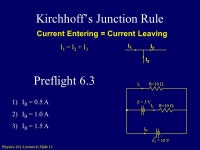 Physics 102: Lecture 6, Slide 1 Kirchhoff’s Laws Today’s lecture will cover Textbook Sections 18.5, 7 Physics 102: Lecture 06... 