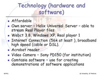 The use of the Web in the education and training of information professionals in SADC – panacea or problem? Johannes J Britz... 