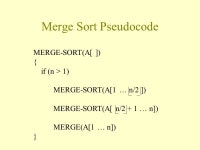 A Introduction to Computing II Lecture 7: Sorting 1 Fall Session ppt download