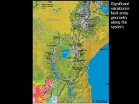 24 February 2016GLG310 Structural Geology Description of faults NormalThrust/reverseStrike-slip Horizontal stretch >1<1>1 in.... 