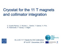 HL-LHC 11 T Dipole for DS Collimation 8 th to10 th December... Gentini, T. Sahner, H. Prin, R. Wawrowski, F. Savary, -  ppt download