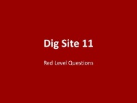 Dig Site 11 Red Level Questions. Who gave Israel rest from all their enemies? (23:1) 1.Joshua 2.Moses 3.The Lord. -  ppt download