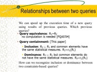 Optimization of Association Rules Extraction Through Exploitation of Context Dependent Constraints Arianna Gallo, Roberto... 