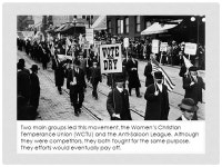 During the Progressive Era, people who were involved in the temperance movement believed that alcohol was the major. -  ppt... 