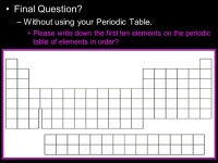 IN YOUR ELEMENT HEAVY METAL TOO CRUMBLY NAME GAME -Bonus- ROBOTO * * * * * ppt download