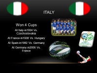 Won 5 Cups At Sweden-in1958 Vs. Sweden At Chile-in1962 Vs. Czechoslovakia At Mexico-in1970 Vs. Italy At USA-in1994 Vs. Italy At... 