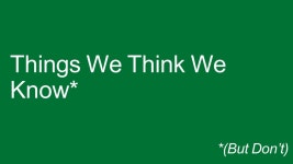 Things We Think We Know* Stupid Organizations Structures for Success *(But Don’t) -  ppt download