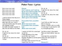 © 2011 wheresjenny.com Poker Face - Lady Gaga Lady Gaga. -  ppt download