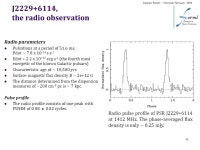 Damien Parent – Moriond, February PSR J , PSR J , and their cousins -- young & noisy gamma ray pulsars Damien Parent on behalf... 