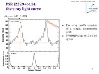 Damien Parent – Moriond, February PSR J , PSR J , and their cousins -- young & noisy gamma ray pulsars Damien Parent on behalf... 