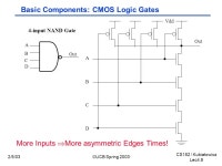 CS152 / Kubiatowicz Lec4.1 2/5/03©UCB Spring 2003 February 5, 2003 John Kubiatowicz (www.cs.berkeley.edu/~kubitron) lecture... 