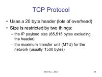 4343 X2 – The Transport Layer Tanenbaum Ch ppt download