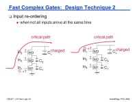 CSE477 L11 Fast Logic.1Irwin&Vijay, PSU, 2002 CSE477 VLSI Digital Circuits Fall 2002 Lecture 11: Designing for Speed Mary Jane... 