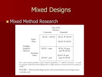 Quantitative and Mixed Research Designs V. Darleen Opfer. -  ppt download