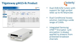Partner Webinar TVgateway V1.3, 04 Nov 15. TVgateway V1.3 Products AvediaStream g4190, single ASI to IP gatewayavstr-g4190... 