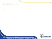 Click to edit Master subtitle style 10/27/10 Presentation prepared for the Parliamentary Portfolio Committee 22 October CROSS... 