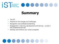The professional journey Suhel Miah MSc, FIScT. Who am I? Experience: Trainee Technician - Technician - Senior Technician... 