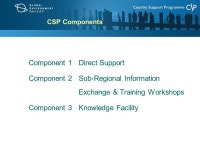 Tools to Support GEF National Focal Points Sub-Regional Workshop for GEF Focal Points East and Southern Africa June 2008... 