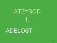 ADEOST 2 WHAT IS THE BINGO STEM FOR THIS ALPHAGRAM? -  ppt download