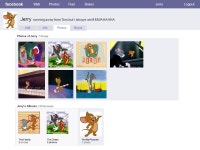 Facebook Jerry running away from Tom but I always win!! MWAHAHHA WallPhotosFlairBoxesJerryLogout View photos of Jerry(5) Send... 