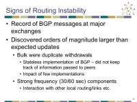 15-744: Computer Networking L-3 BGP. 2 Next Lecture: Interdomain Routing BGP Assigned Reading MIT BGP Class Notes [Gao00] On... 