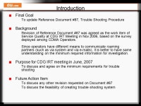 Trouble Shooting Minimum Requirement Jun. 14 th, 2007 Daigo Sawamoto KDDI Corporation. -  ppt download