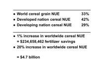 NITROGEN CYCLE SOIL 5813 Soil-Plant Nutrient Cycling and Environmental Quality Department of Plant and Soil Sciences Oklahoma... 