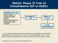 for Advanced Stage Diffuse Large B-Cell Lymphoma (DLBCL): Southwest Oncology Group Protocol S0433 Friedberg. -  ppt download