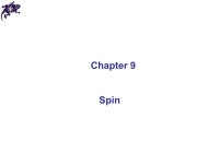 Chapter 9 Spin. Total angular momentum Let us recall key results for the total angular momentum 6.B.2 6.C ppt download