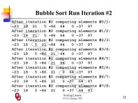 Sorting Lesson Outline 2.How to Sort an Array? 3.Many Sorting Algorithms 4.Bubble Sort #1. -  ppt download