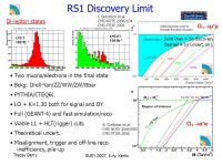 Tracey Berry SUSY 2007, July, Karlsruhe 1 Sensitivity of the LHC Experiments to Dr Tracey Berry Royal Holloway University of... 