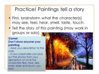 Meeting 2: Tosspon’s English 105 Diagnostic Reviews Review Chpt 1: Prewrites Thesis Statements – Chpt 2 Description – Chpt... 