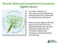 Introduction to the Smarter Balanced Digital Library Smarter Balanced Assessments. -  ppt download