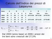 Analisi Statistica per le Imprese 4.4 Numeri Indice Prof. L. Neri Dip. Economia Politica e Statistica a.a ppt download