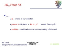 M. Dima Bergische Universität Wuppertal Flash Tracking / Vertexing. -  ppt download