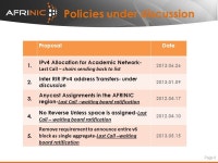 AFRINIC Update Anne-Rachel Inné COO, AFRINIC ARIN 32, Phoenix October ppt download