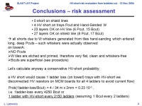 GLAST LAT ProjectHV-short risk evaluation from bubbles cut - 12 Nov, 2004 L. Latronico1 from ANNEX 02 to NCR/FM/INFN/RM2/ cm/tile... 