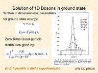 One Dimensional Bosons in a Harmonic trap Sung-po Chao Rutgers University 2008/02/20 Journal club. -  ppt download