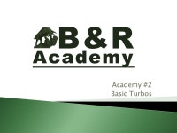 Academy #2 Basic Turbos. 2  Why important?  Possibility to enhance your return relative to a direct investment  Potentially more... 