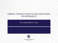 URBAN TRANSITIONS AS NAVIGATIONAL GOVERNANCE THE HABOURBATH CASE. -  ppt download