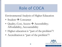 Miskowicz-Retz, Ph.D., CAE Director, Department of Accreditation June 29, 2007 (Baltimore, MD) -  ppt download