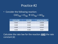 “K” Chemistry (part 1 of 3) Chapter 13: Reaction Rates and Kinetics. -  ppt download