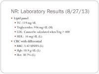 Stefanie L. Drahuschak PharmD Candidate 2014 University of Pittsburgh School of Pharmacy HIV Infection in Solid Organ Transplant... 