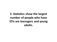 True or False Clarifying myths and facts about STIs. -  ppt download