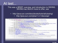 CIS 068 Welcome to CIS 068 ! Lesson 7: 1.GUIs: JAVA Swing 2.Streams and Files. -  ppt download