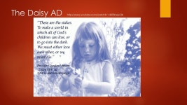 The Great Society CHAPTER Lyndon Johnson’s Rise to the Pres.  Democrat  Disciple of FDR and “New Deal” politics  Landslide... 