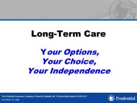 Company of America, Newark, NJ. 751 Broad Street, Newark, NJ IFS-A Ed. 03/08 Long-Term Care Long-Term Care Your. -  ppt download