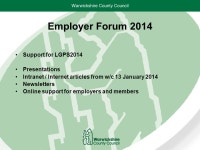 Warwickshire County Council Pension Fund Employer Forum January 2014 Neil Buxton Pension Services Manager. -  ppt download