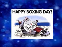Boxing day. Boxing Day in the United Kingdom is the day after Christmas Day and falls on December 26. Traditionally, it was a day... 