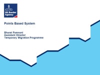 Points Based System Bharat Pamnani Assistant Director Temporary Migration Programme. -  ppt download